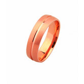 9ct Rose Gold Wedding Band